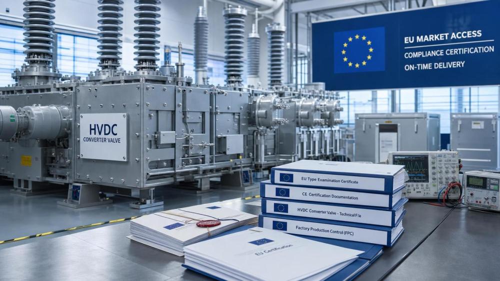 EU Rule Sets August 2026 HVDC Valve Certification Gate