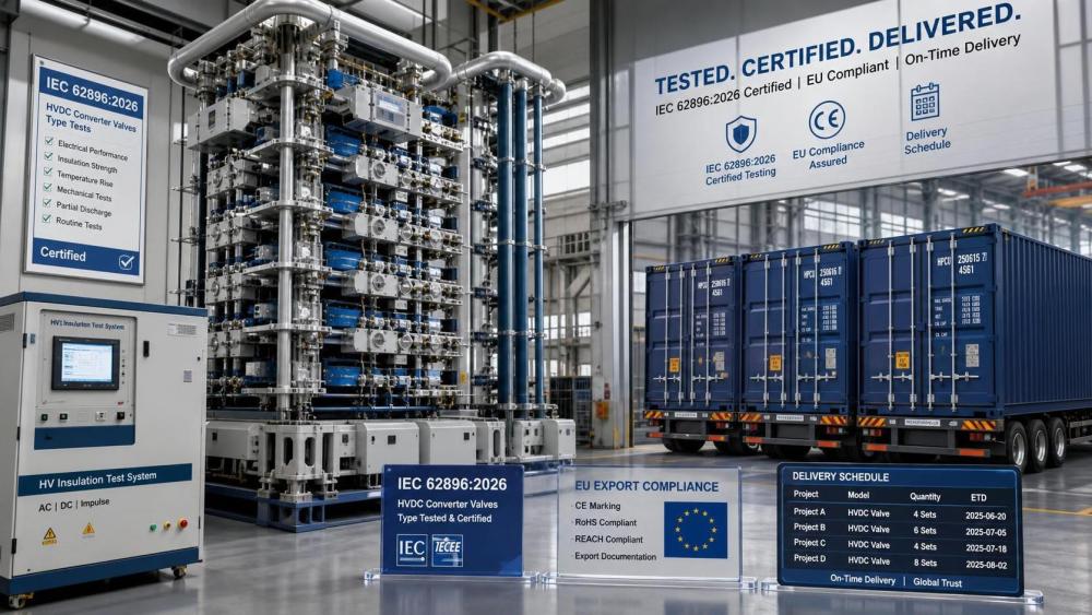 EU Export Rule Tightens for HVDC Converter Valves