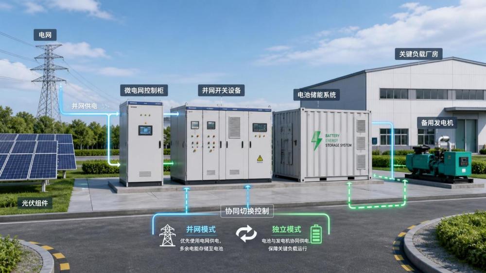 Can Microgrid Controllers Switch Seamlessly Between Grid-Connected and Islanded Modes?