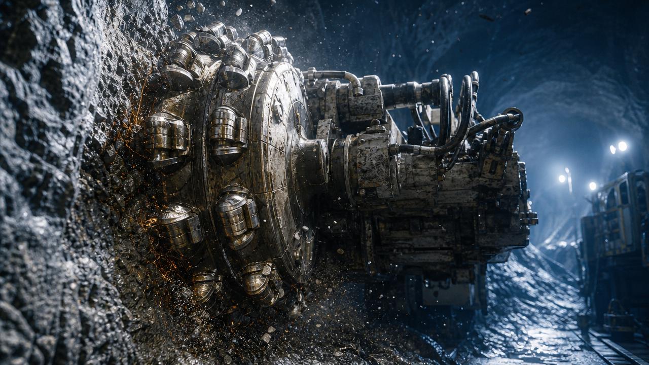 Rock Cutting Mechanics Explains Why Tool Wear Jumps Fast