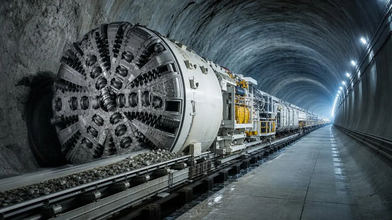 When a Hard Rock TBM beats drill and blast on cost