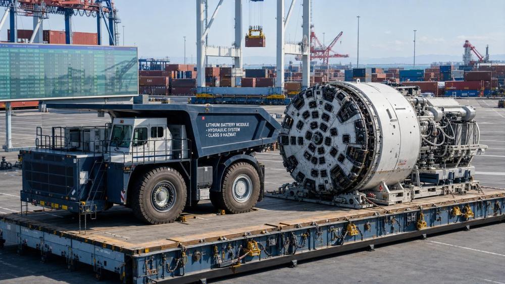 California Chemical Tank Crisis Disrupts TBM|Mining Equipment Shipments