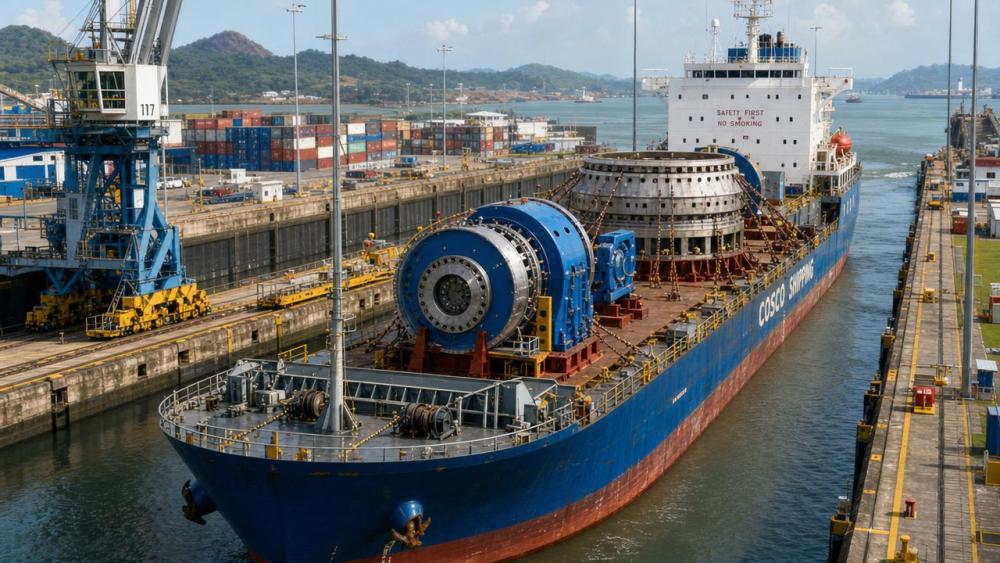 Panama Canal Limits Extend TBM Parts Shipping Panama Canal Limits Extend TBM Parts Shipping