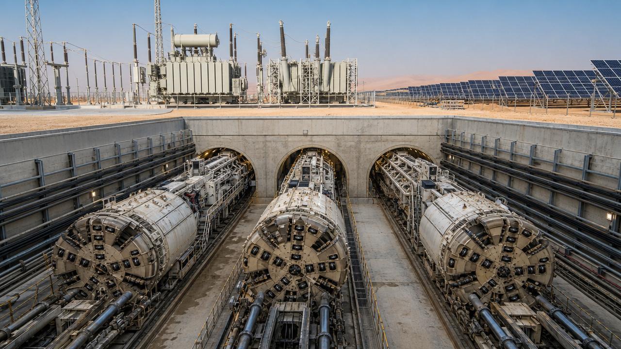 Saudi R5 MAS Substation Brings TBMs Into Mideast Solar Chain