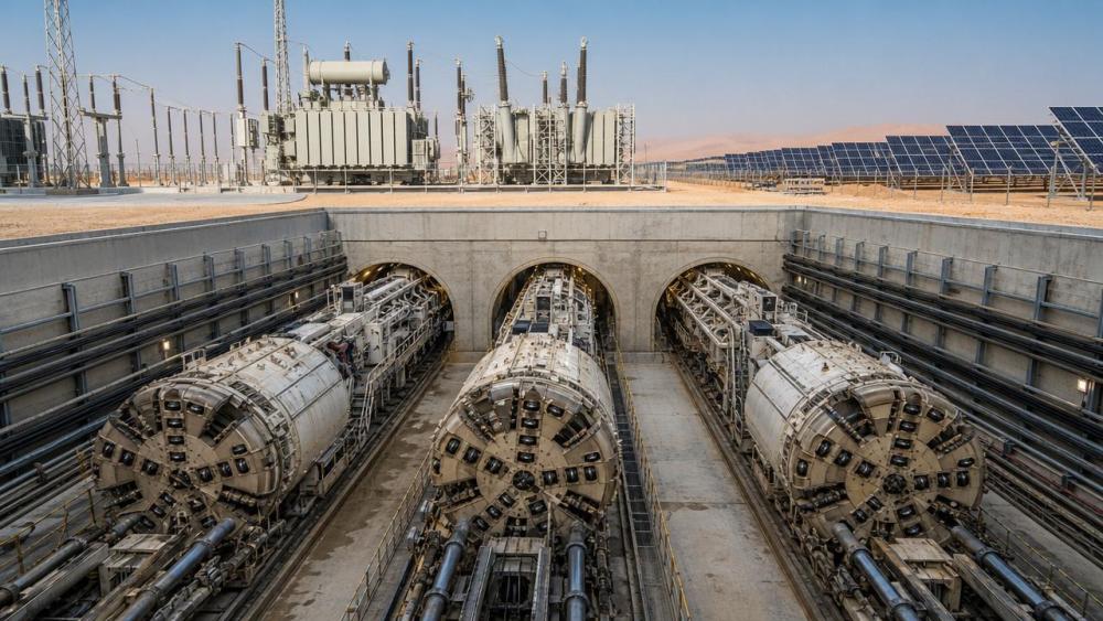 Saudi R5 MAS Substation Brings TBMs Into Mideast Solar Chain Saudi R5 MAS Substation Brings TBMs Into Mideast Solar Chain