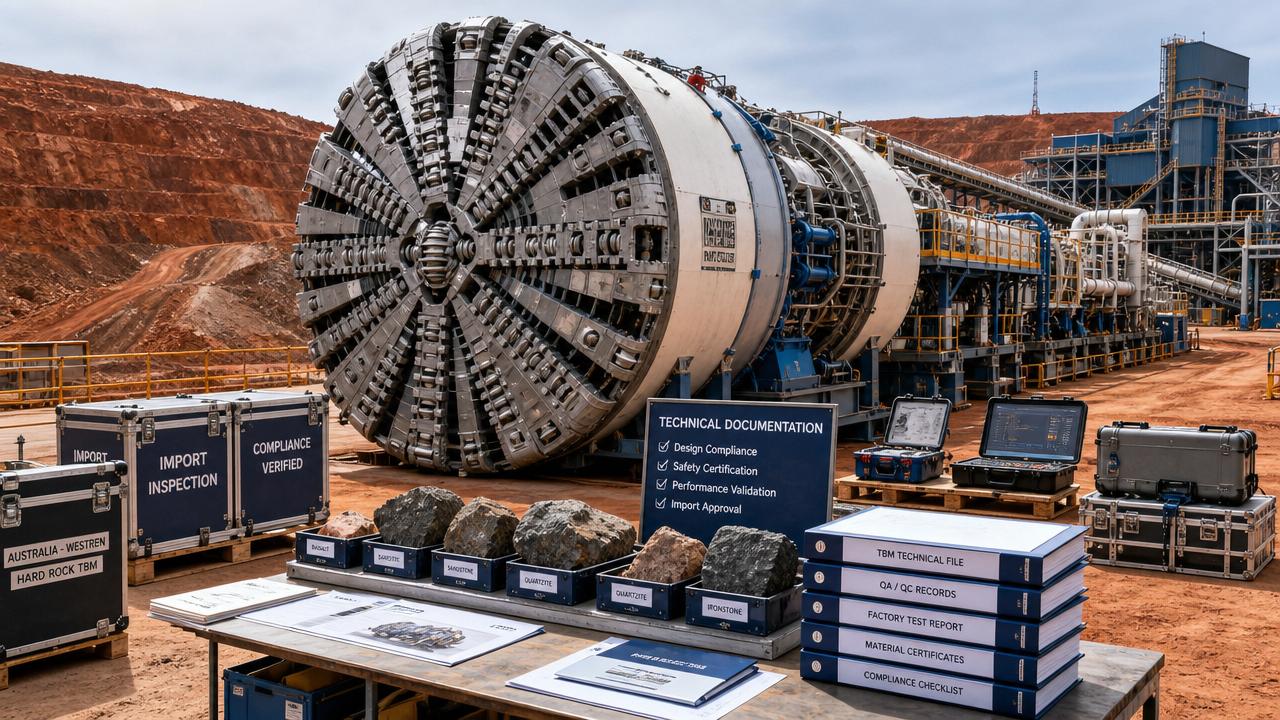 Australia Tightens Hard Rock TBM Import Review