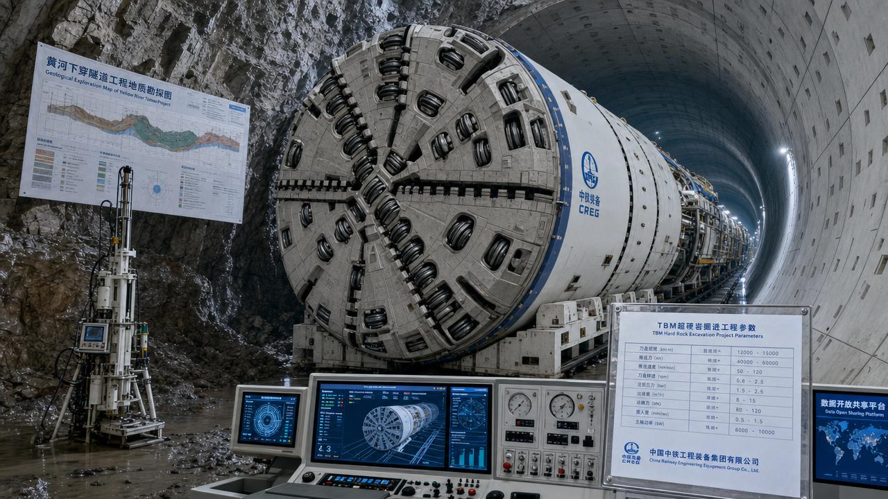 Jinan Tunnel Opens Hard Rock TBM Data to Global Use