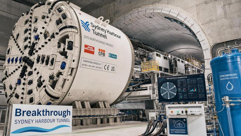 West Harbour Tunnel Opens New TBM Compliance Signal West Harbour Tunnel Opens New TBM Compliance Signal