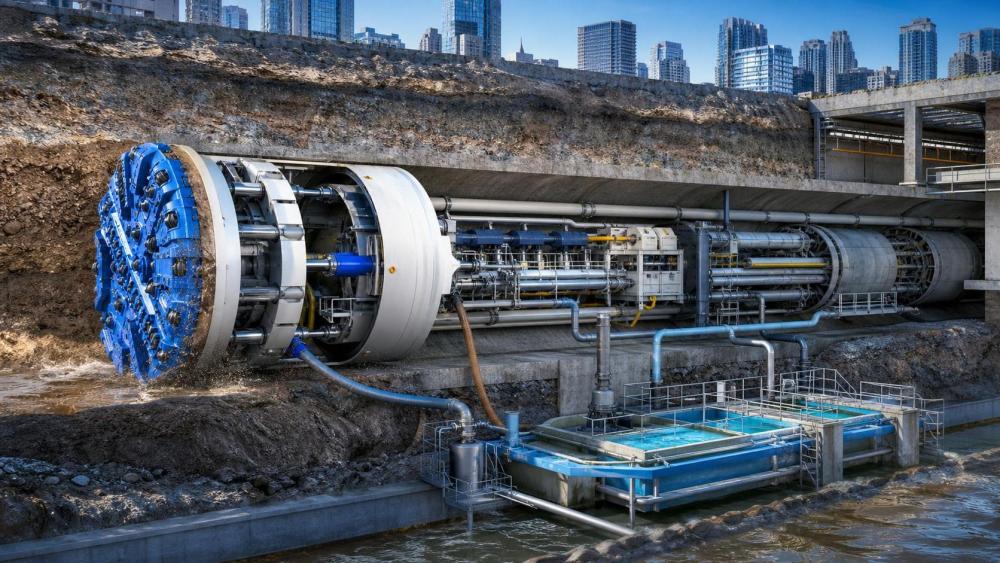 Slurry Pipe Jacking Machine Selection Guide for Soft Ground and High Water Table Slurry Pipe Jacking Machine Selection Guide for Soft Ground and High Water Table
