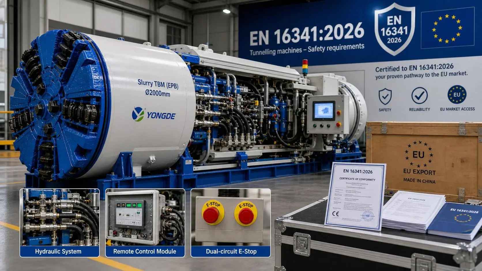 EU Requires EN 16341:2026 Certification for Slurry Pipe Jacking