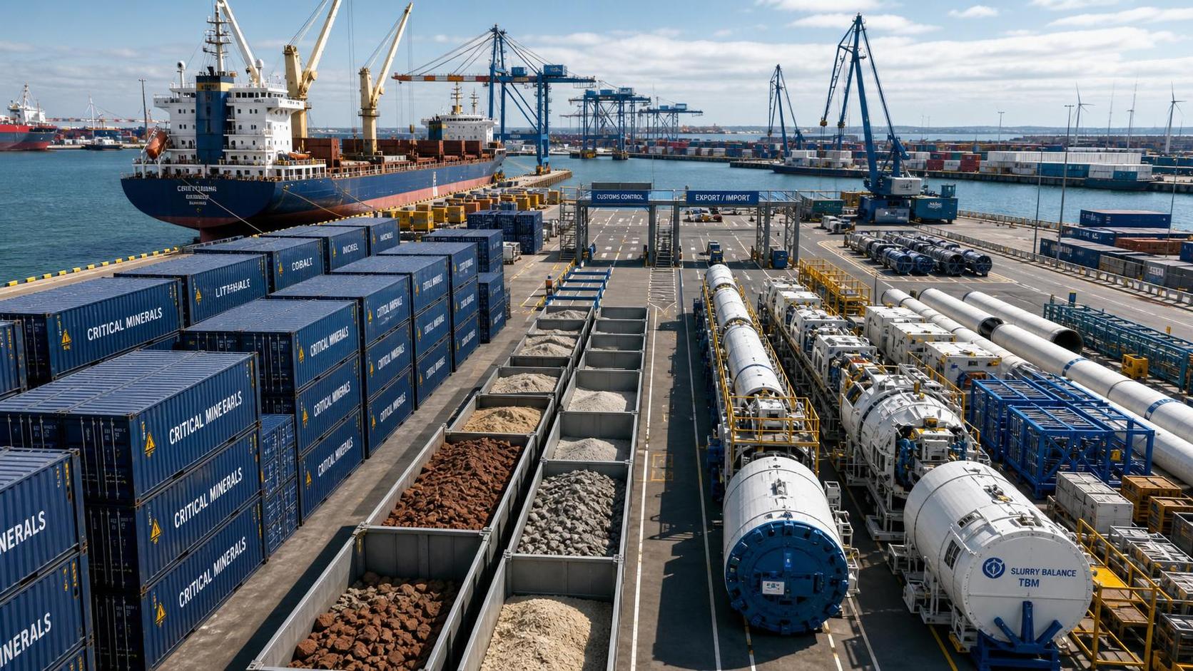 EU Tightens Port Stockpiles and CE Checks