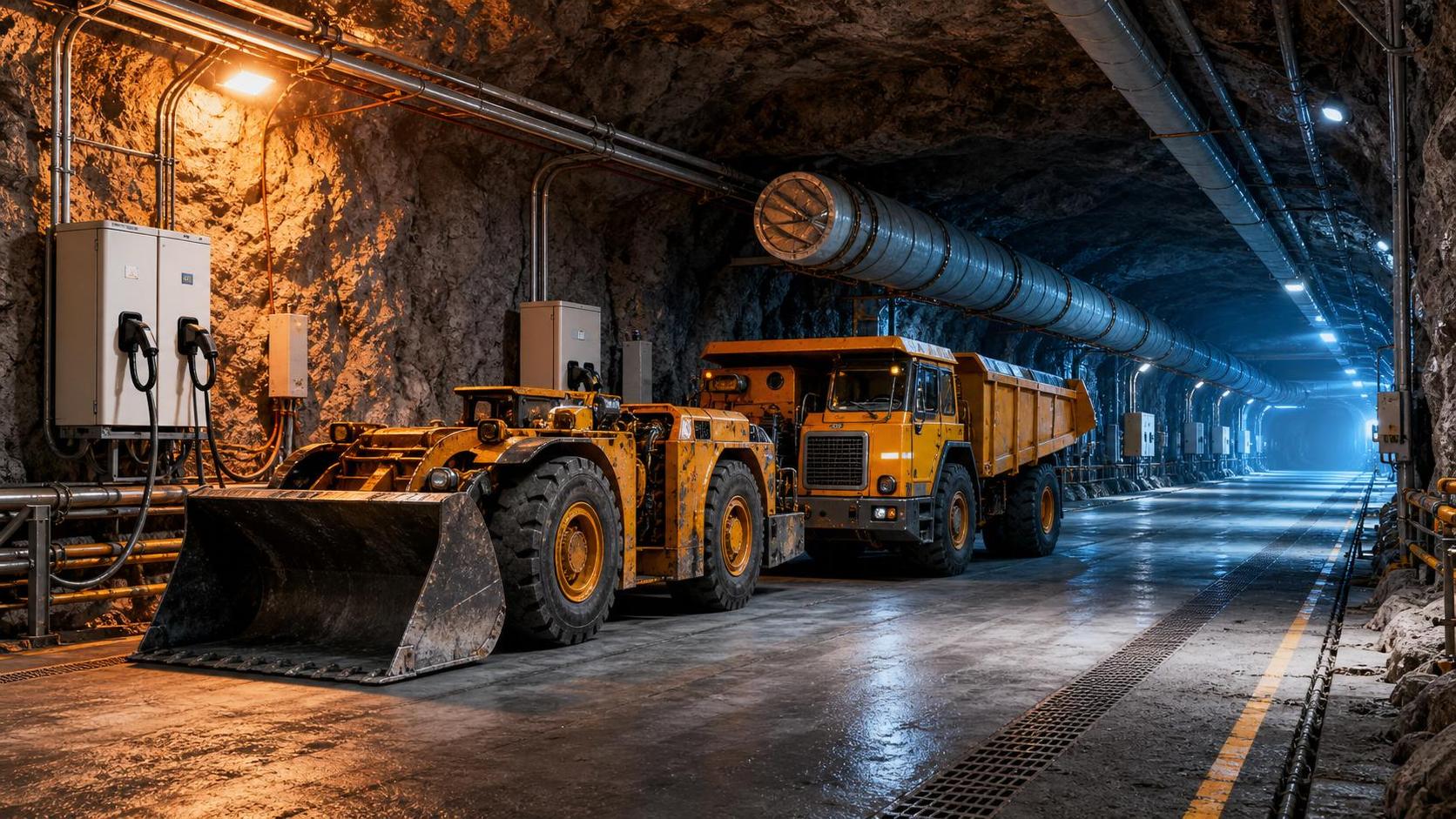 Underground Mining Electrification: Power, Ventilation, and Charging Basics Explained