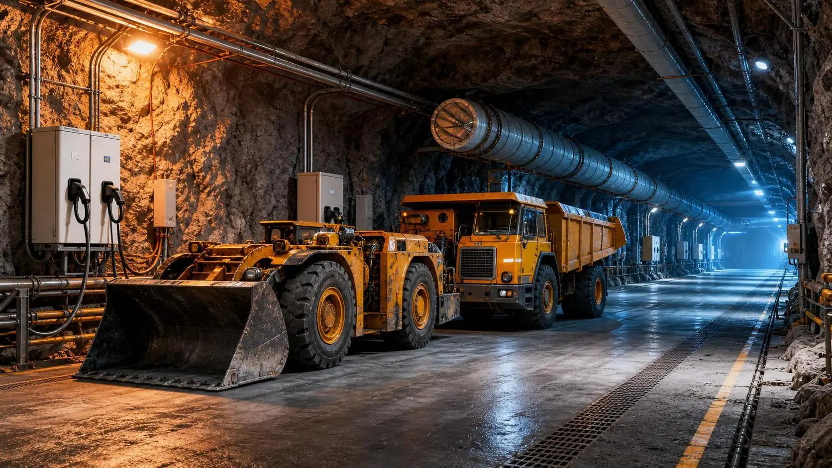 Underground Mining Electrification: Power, Ventilation, and Charging Basics Explained