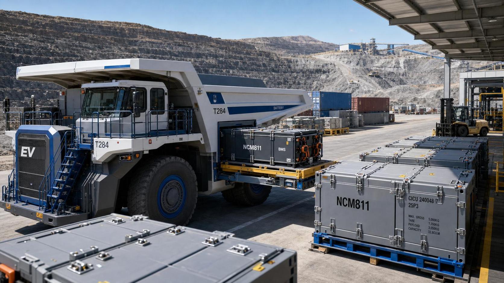 US Waives Tariffs on NCM811 Battery Modules for EV Mining Trucks