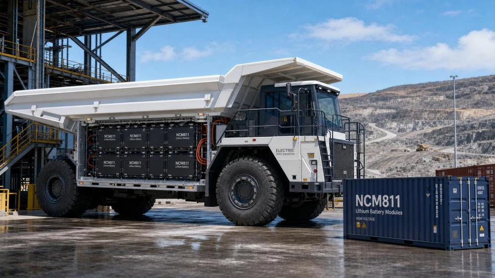 U.S. Extends Tariff Exemption for NCM811 EV Mining Truck Battery Modules U.S. Extends Tariff Exemption for NCM811 EV Mining Truck Battery Modules