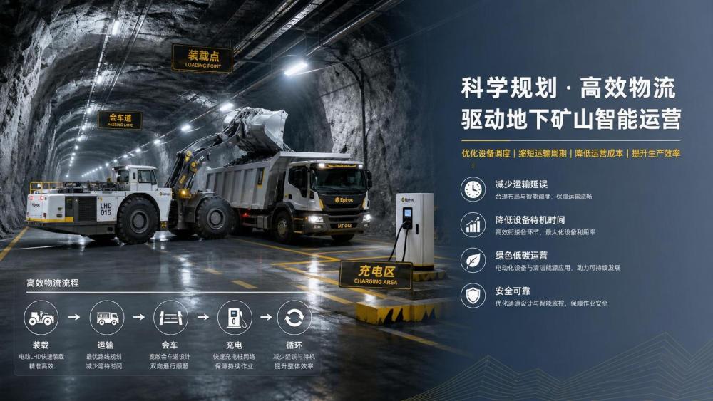 Underground Logistics Planning: How to Reduce Haulage Delays and Equipment Idle Time Underground Logistics Planning: How to Reduce Haulage Delays and Equipment Idle Time