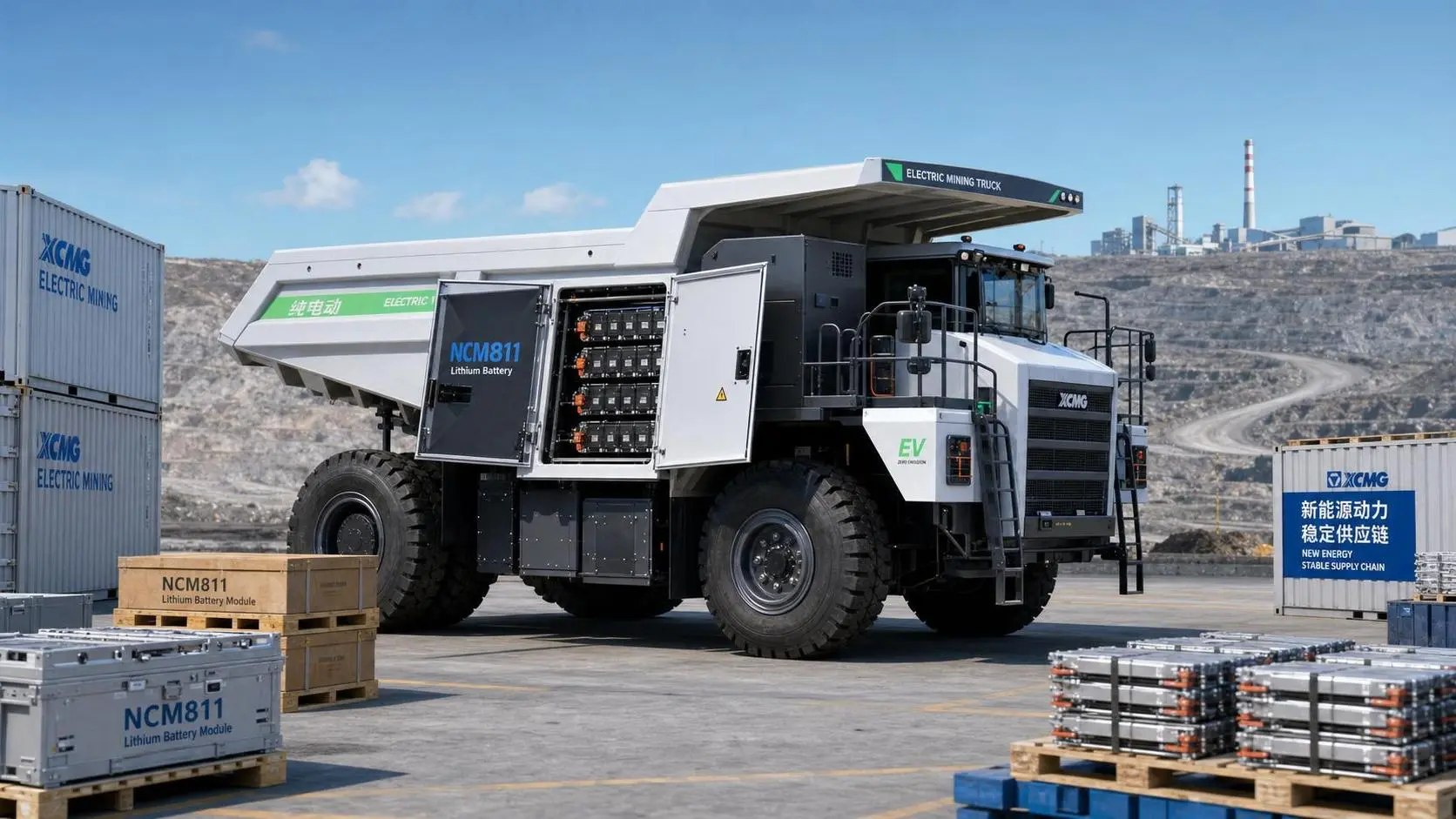 U.S. Extends Tariff Relief for EV Mining Truck NCM811 Modules