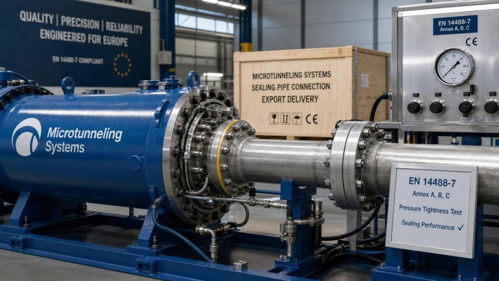 EN 14488-7 Rule Takes Effect for Slurry Pipe Jacking EN 14488-7 Rule Takes Effect for Slurry Pipe Jacking