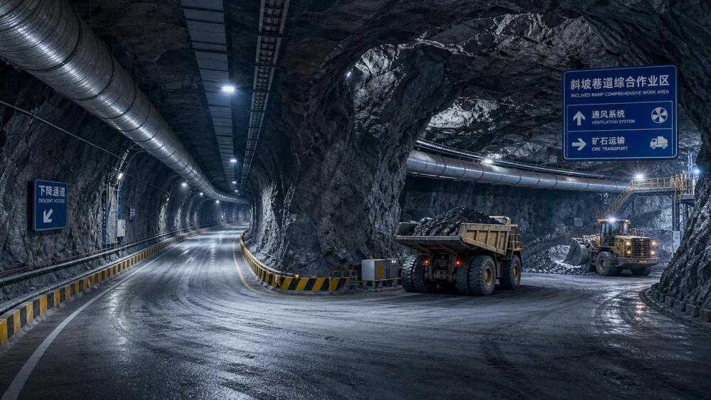 Decline Development Mining: How to Plan Gradient, Ventilation, and Haulage Together