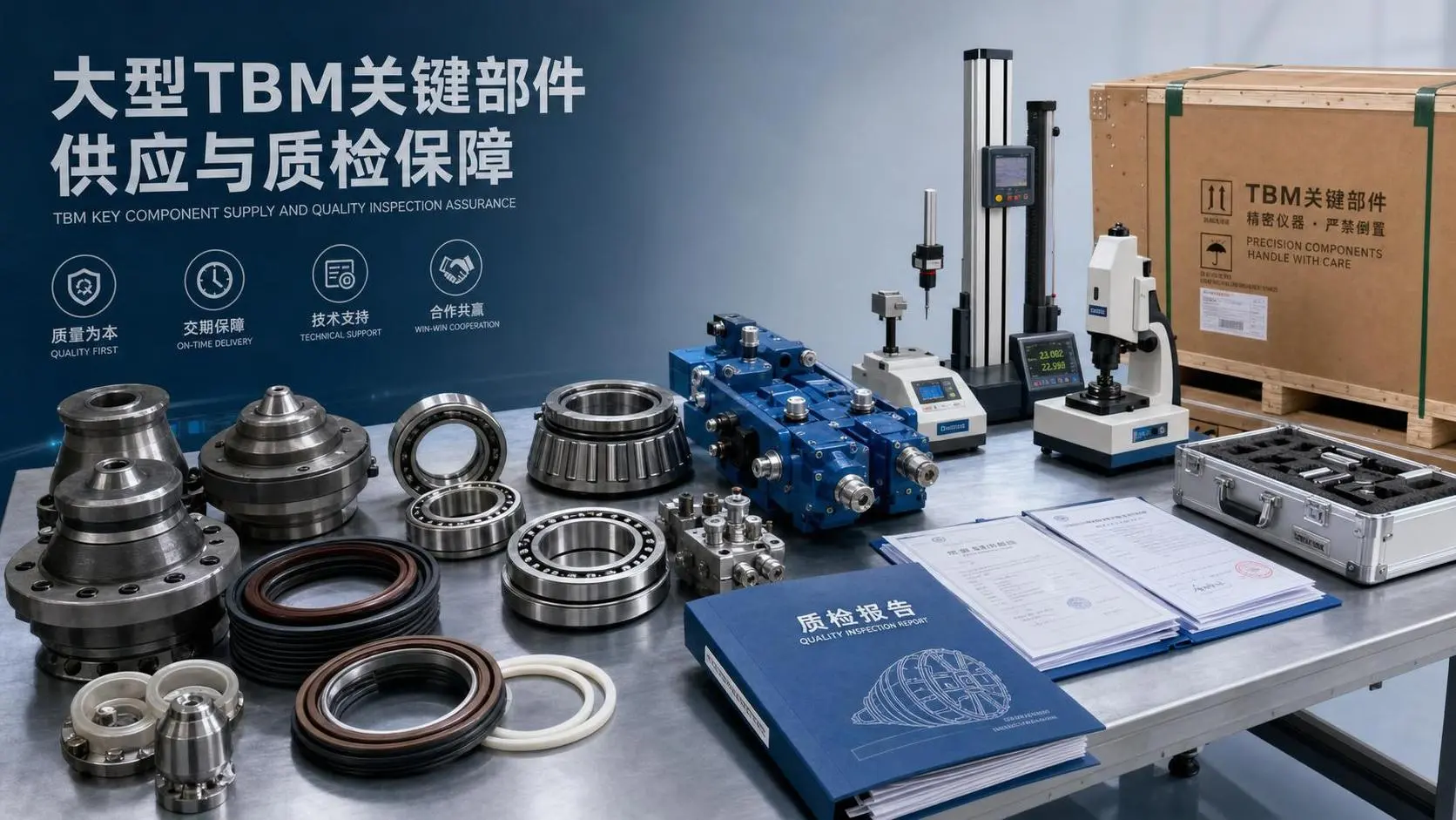 TBM Components Supplier Checklist: Parts Quality, Lead Times, and Support Compared