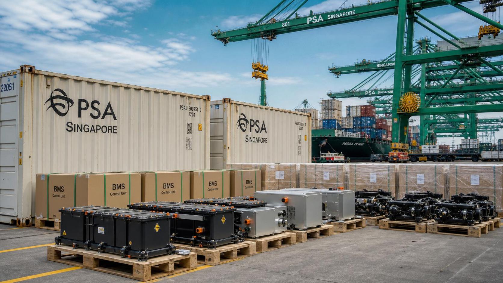 PSA Singapore Opens 24-Hour Fast Lane for Battery LHD Parts