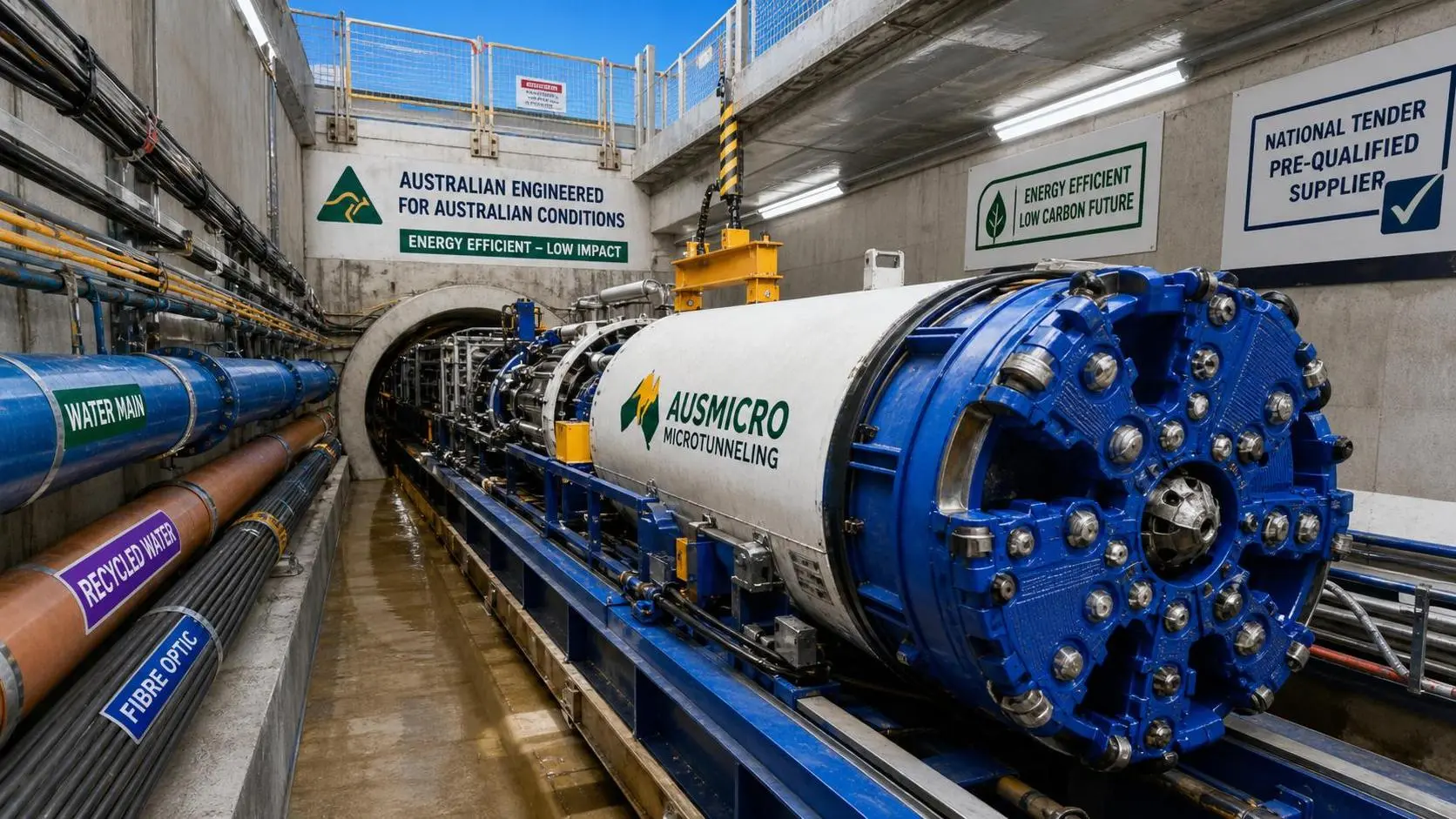 Australia Makes Energy Ratings a Bid Gate for Micro-tunnelling