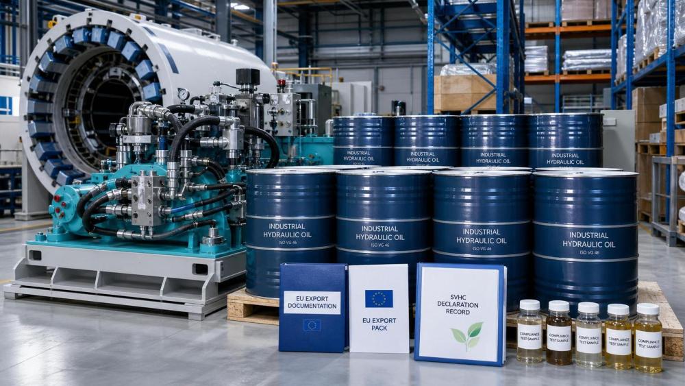 EU REACH Adds TBM Hydraulic Oil SVHC Declaration Rule EU REACH Adds TBM Hydraulic Oil SVHC Declaration Rule