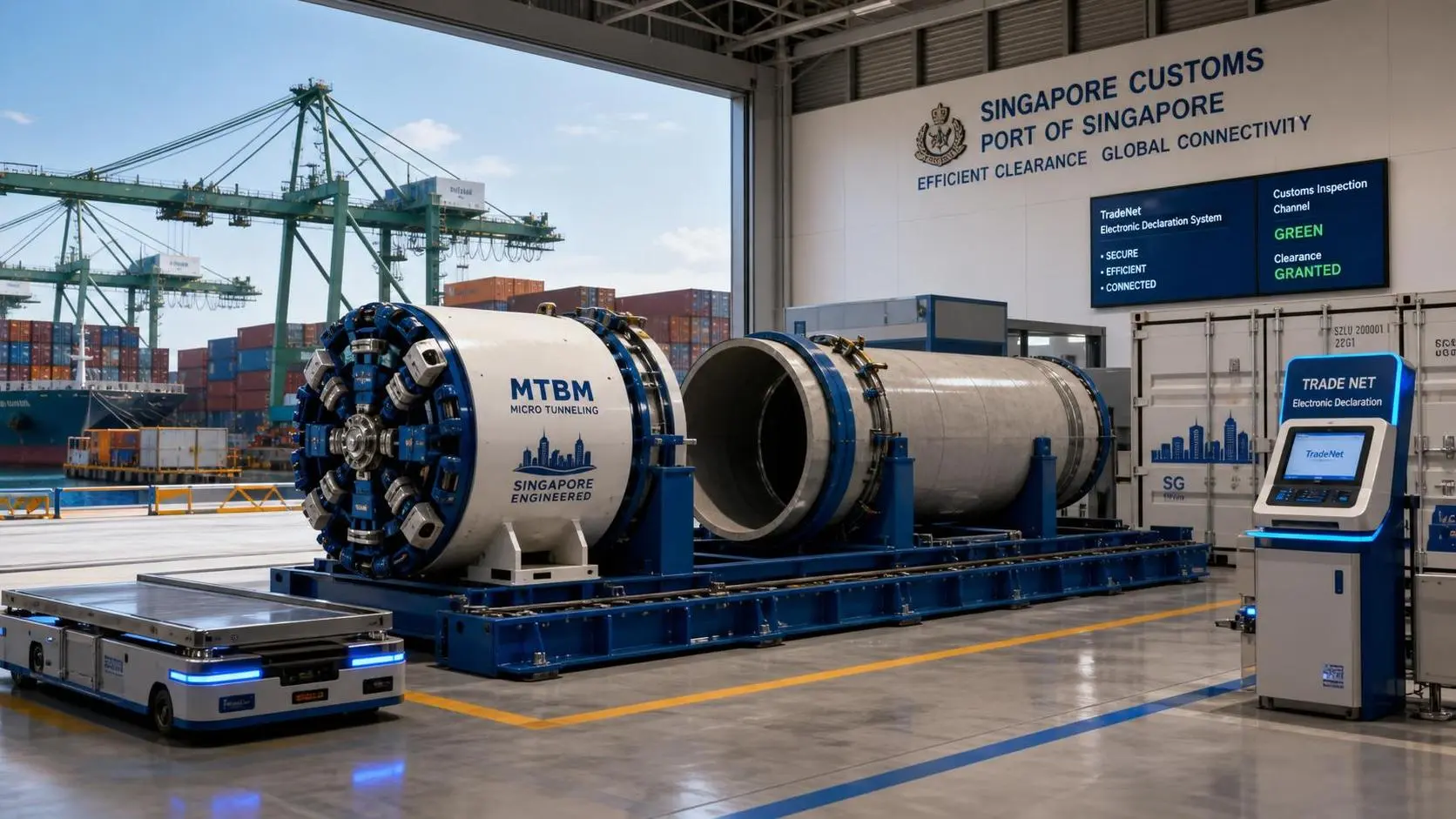 PSA Opens Fast-Track Lane for Micro-tunnelling Equipment