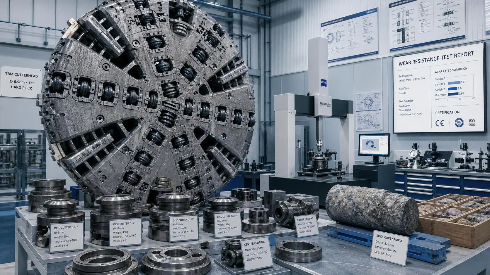 TUV Rheinland Tightens TBM Cutterhead Wear Rule