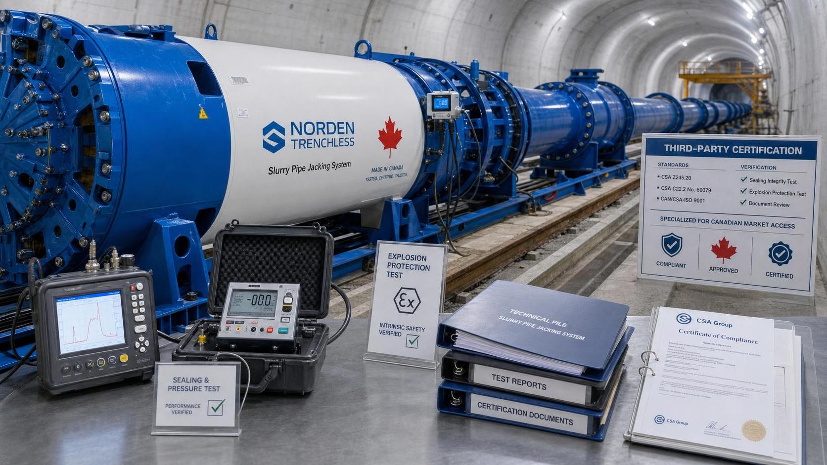 Canada Enforces CSA C22.2 No. 351-26 for Slurry Pipe Jacking