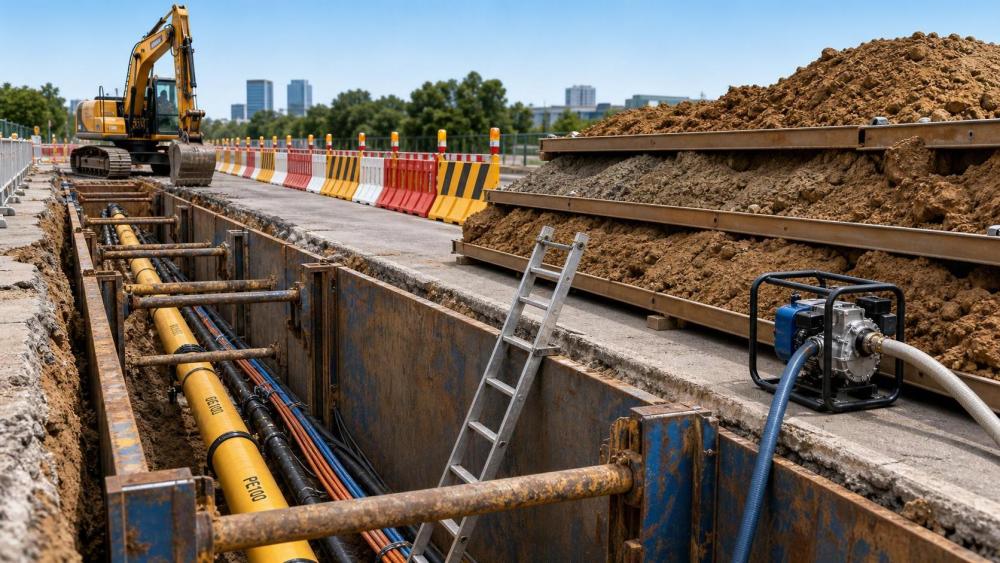 Underground Utility Construction Safety: Key Hazards, OSHA Rules, and Site Control Measures Underground Utility Construction Safety: Key Hazards, OSHA Rules, and Site Control Measures