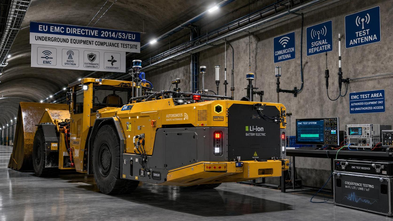 EU Updates EMC Rules for Underground Loaders