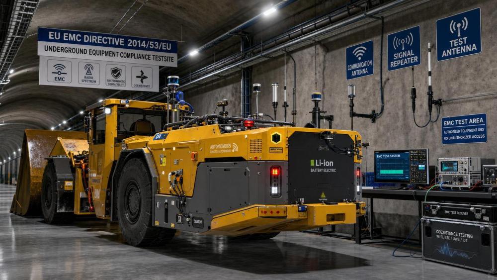 EU Updates EMC Rules for Underground Loaders EU Updates EMC Rules for Underground Loaders