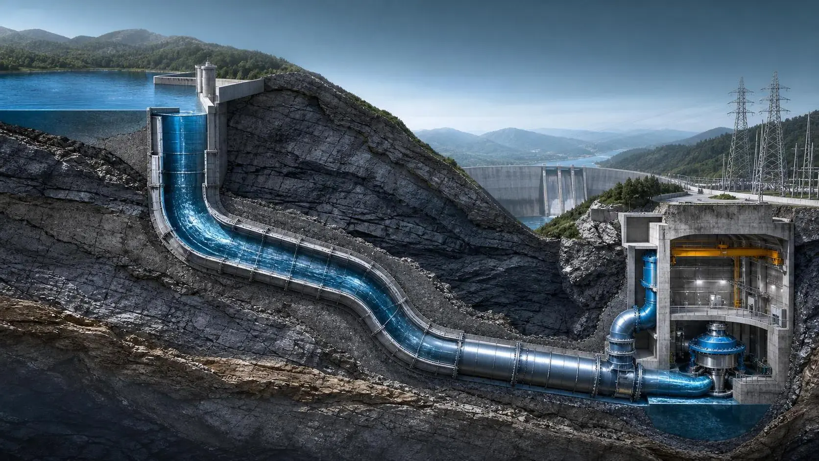 How Pressure Water Tunnels Work in Hydropower Projects and What Engineers Must Consider