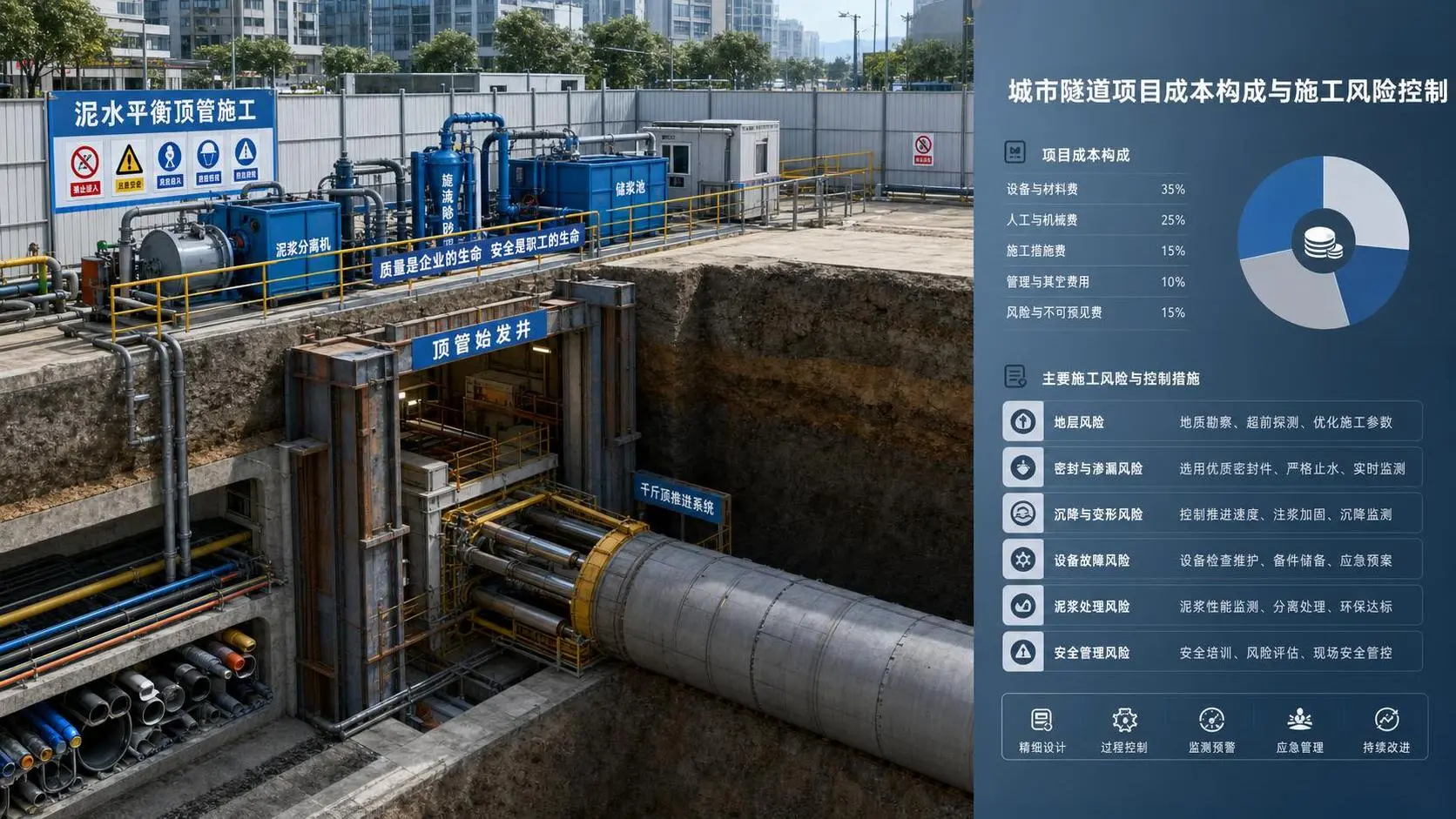 Slurry Pipe Jacking Cost Breakdown: What Drives Budget in Urban Tunneling Projects?