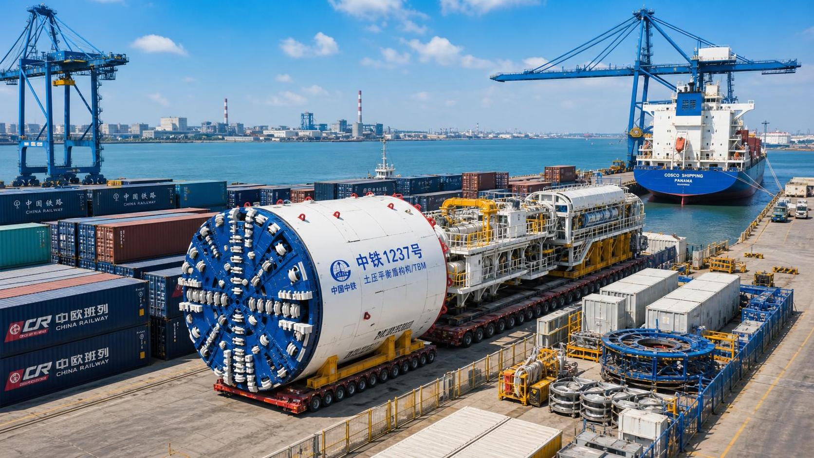 China TBM Exports Jump 78.6%, Taking 70% Global Share