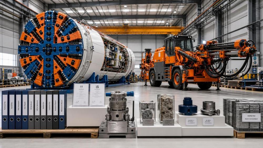 EU Eases Dual CE and UKCA Path for Chinese Tunnel Boring Equipment EU Eases Dual CE and UKCA Path for Chinese Tunnel Boring Equipment