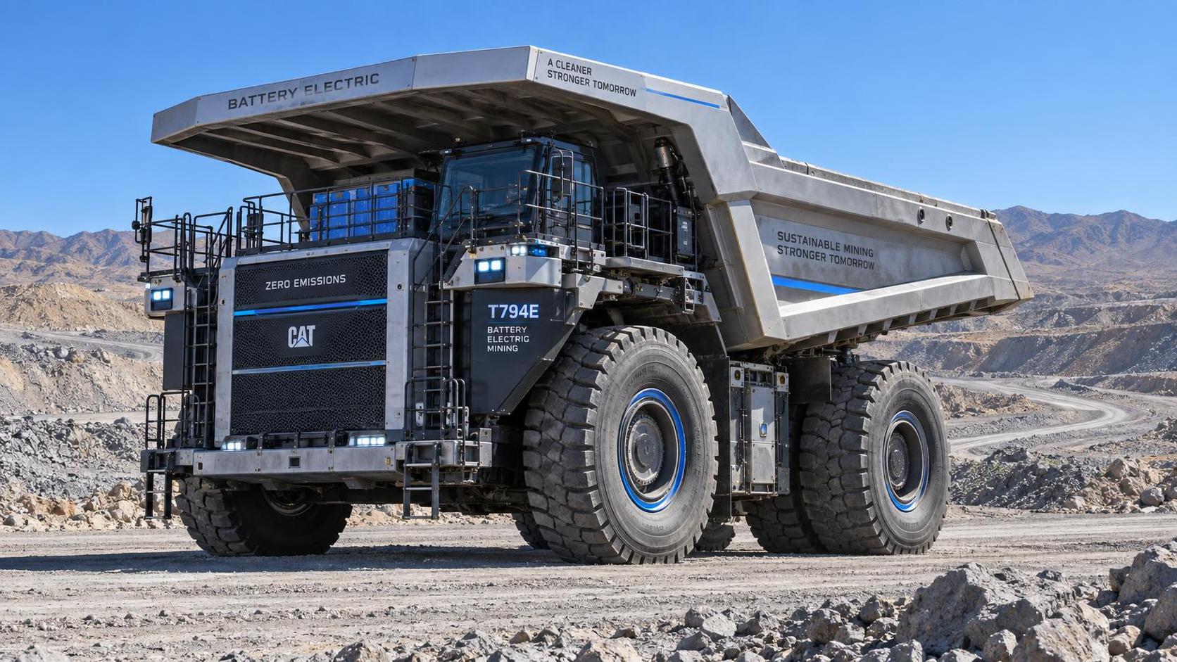 What is the maximum payload capacity of commercially deployed battery-electric mining dump trucks in 2026?