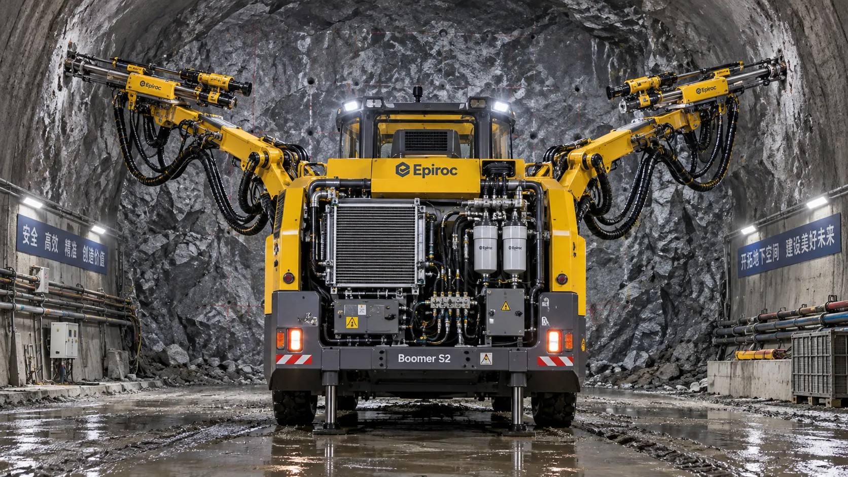 How tunnel hydraulic systems influence drill jumbo uptime underground