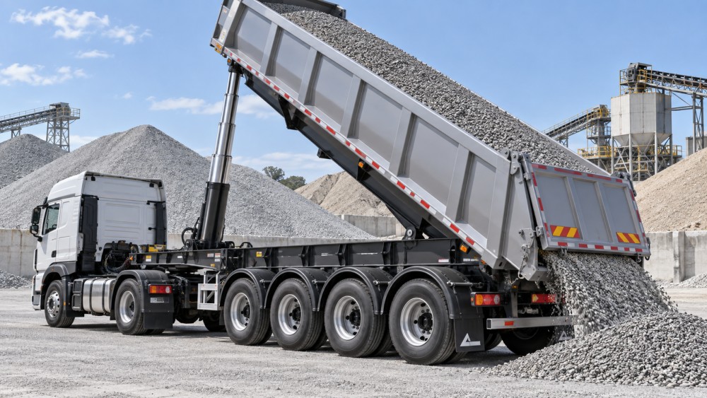 Hydraulic Tipping Stability Risks in Multi-Axle Dump Special Trailers Hydraulic Tipping Stability Risks in Multi-Axle Dump Special Trailers
