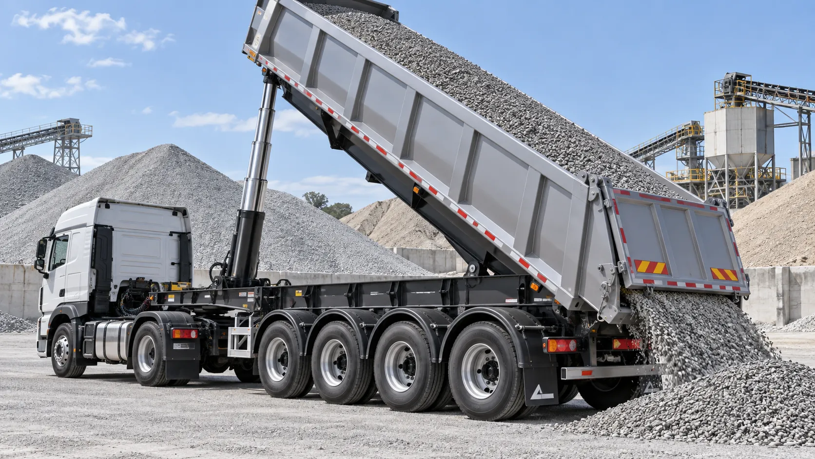 Hydraulic Tipping Stability Risks in Multi-Axle Dump Special Trailers