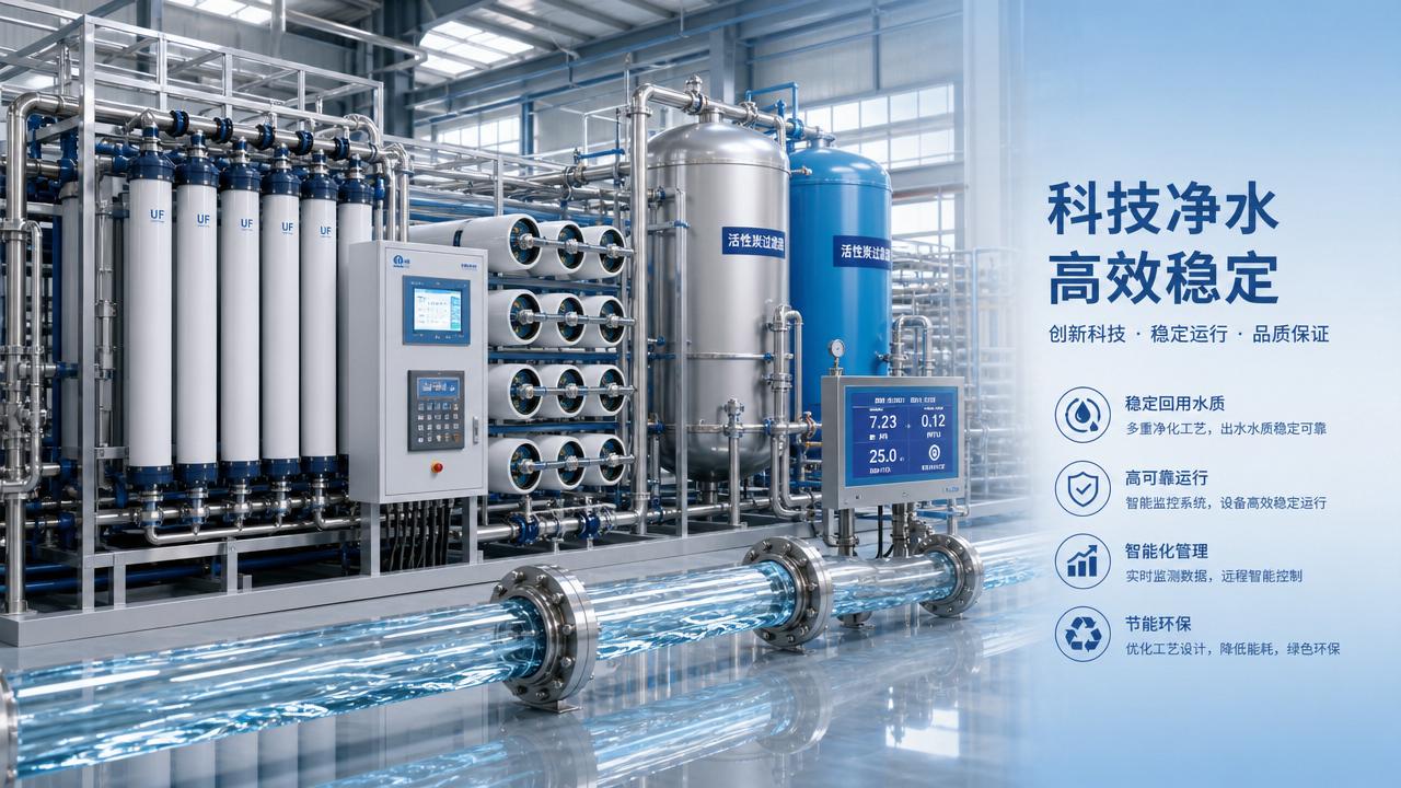 Advanced Water Purification Technologies for Stable Reuse Quality