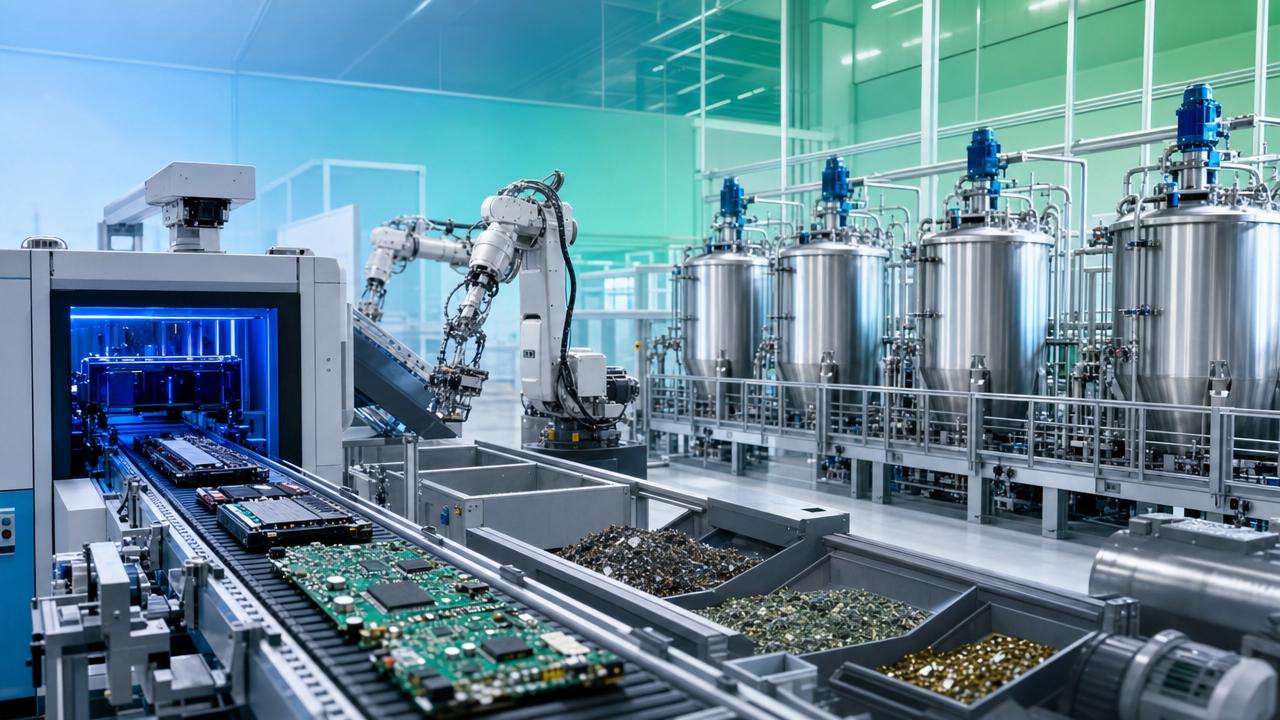 Urban Mining Technology Advancements Reshaping E-Waste Yield in 2026