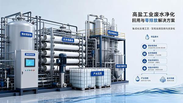 Wastewater Purification Options for High-Salinity Industrial Streams