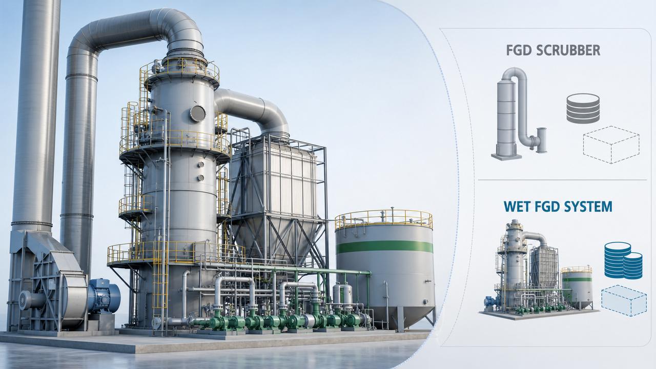 FGD Scrubbers vs Wet FGD Systems: Key Cost Trade-Offs