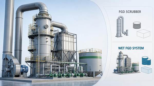 FGD Scrubbers vs Wet FGD Systems: Key Cost Trade-Offs