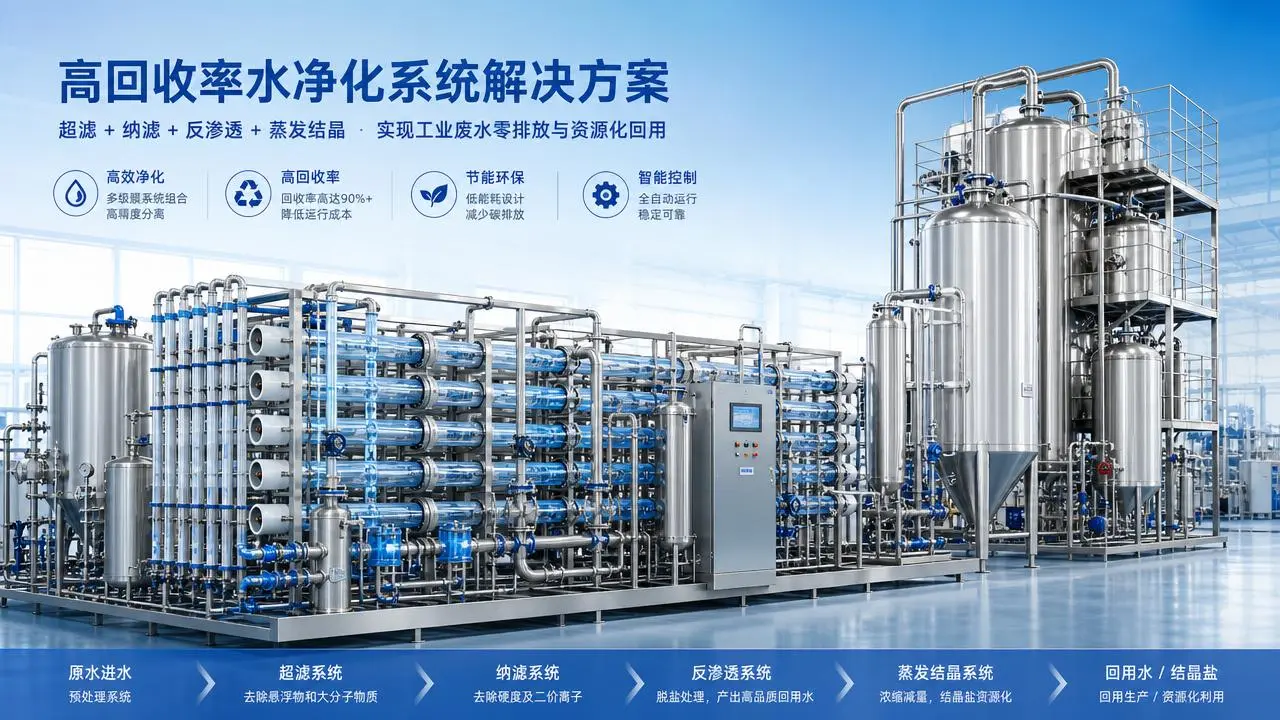 Advanced Water Purification Technologies Compared for High-Recovery Projects