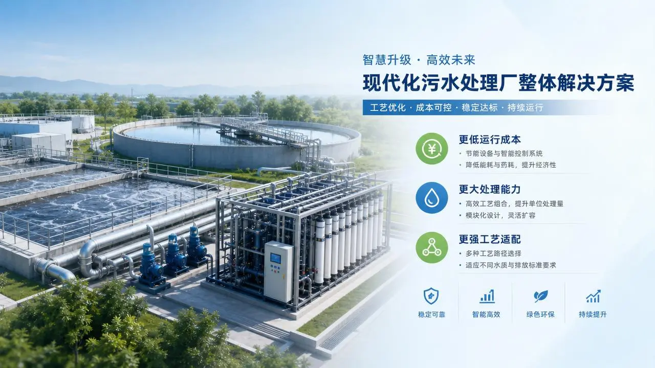 Municipal Sewage Treatment Upgrades: Cost, Capacity, and Process Fit