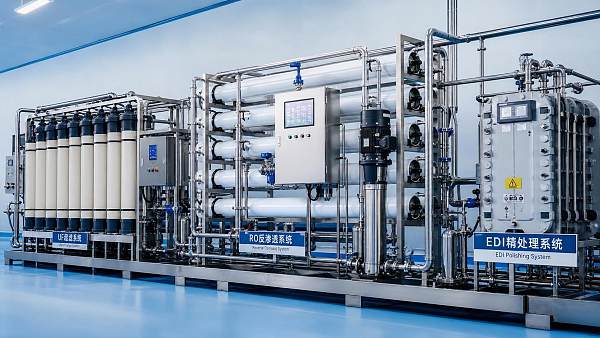 Industrial Water Purification Systems: How to Compare RO, UF, and EDI