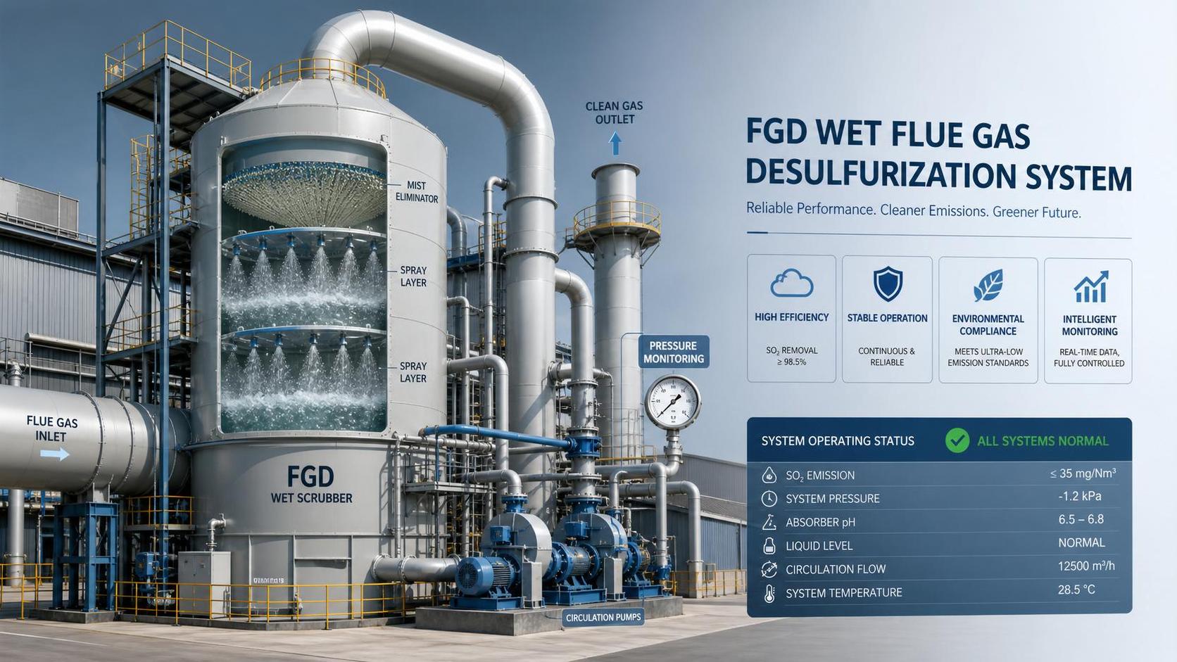 FGD Scrubbers: Common Performance Problems and How to Fix Them
